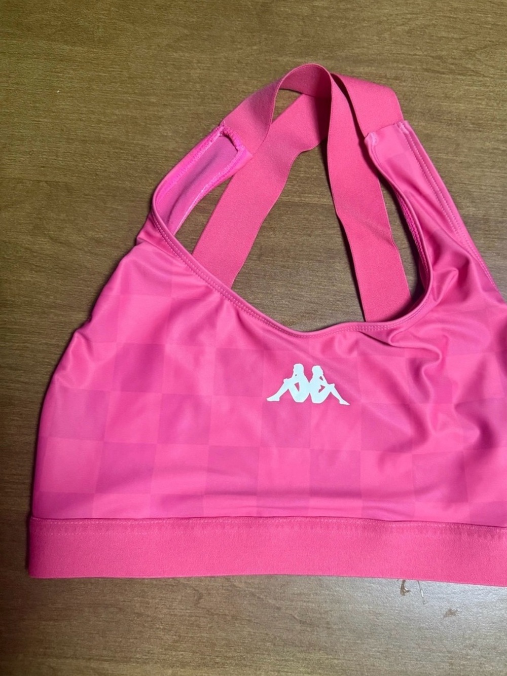 Kappa Hot Pink Racerback Sports Bra